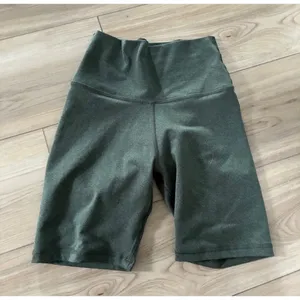 Aerie Chill Play Move High‎ Waisted Biker Shorts Green XS thumbnail 2