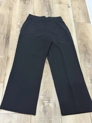 H&M Black Pull-On Pants with Tag Detail thumbnail 4