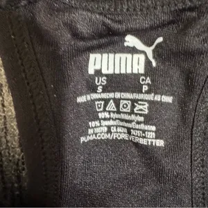Puma Women’s Black Sports Bra thumbnail 5