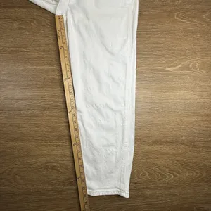 Hollister Ultra High Rise Mom Jeans Women's 13R White Crop Ankle Stretch Coastal thumbnail 9