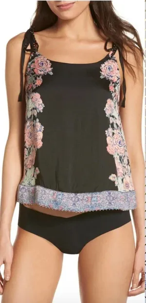 Free People Intimately Move‎ Lightly Printed Cami thumbnail 1