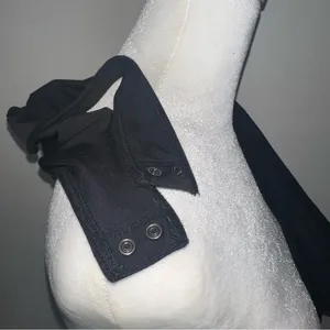 Abercrombie & Fitch Black Long Sleeve Bodysuit thumbnail 6