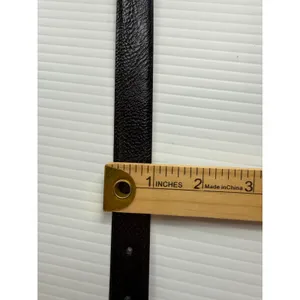 Vince‎ Camuto Black Skinny Belt rose Gold V Buckle VB402877 Large Womens thumbnail 5