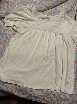 Women’s white Top Size Large thumbnail 1