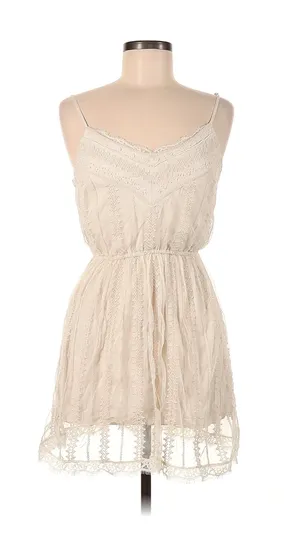 Abercrombie Cream Lace Dress thumbnail 1