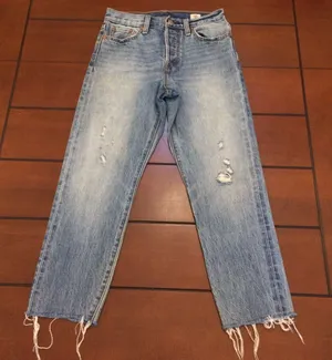 Levi’s made by white oak cone denim button fly ray hem 25 thumbnail 1