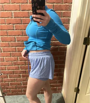 SheIn Buttery Solid Drawstring Running Athletic Shorts thumbnail 6