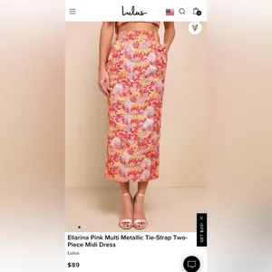 Lulu’s Two Piece Skirt Set size Medium thumbnail 4