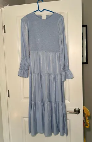 Amazon long sleeve cottage dress thumbnail 1