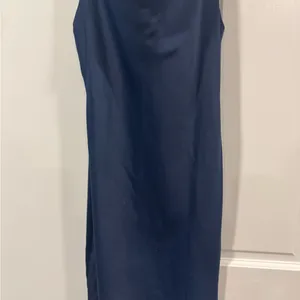 Urban Outfitters Navy Slip Mini Dress thumbnail 2