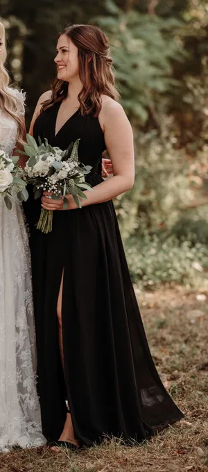 Azazie Bridesmaid Dress Worn ONCE thumbnail 1