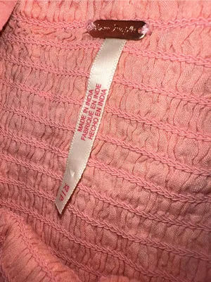 Free People Short Sleeve Sundrenched Maxi Dress In Pinky Combo Size XS thumbnail 8