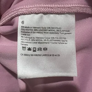 Lululemon Perfectly Oversized Softstreme Cropped Crewneck Sweatshirt Size 6 Pink thumbnail 2