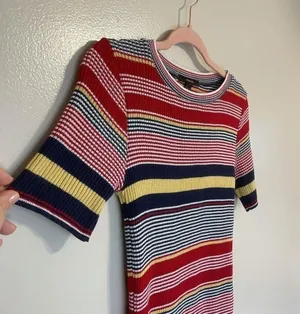 Forever 21 Stripped Mini Dress thumbnail 2