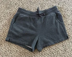 Amazon Essentials Women's Gray Sweat Shorts Size Medium‎ thumbnail 1