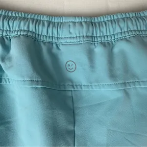 Gilly Hicks size medium Light Blue Cargo Pants sweats jogger wide leg thumbnail 4