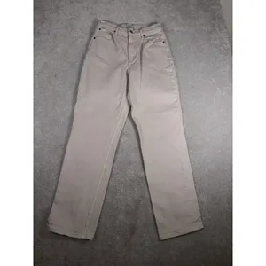 Abercrombie & Fitch Ultra High Rise 90's Straight Jeans Ecru 29/8r Curve‎ Love thumbnail 2