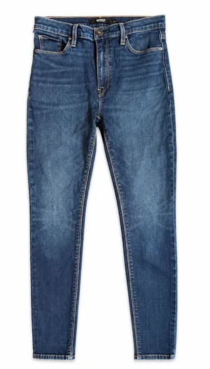 Hudson Barbara Super Skinny Jeans Size 27 Medium Wash Stretch Denim thumbnail 1