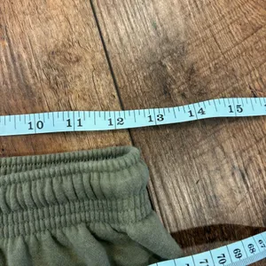 SNDYS Lounge Luxe Sweatpants Khaki Green Drawstring Active Wear Revolve Womens 6 thumbnail 9