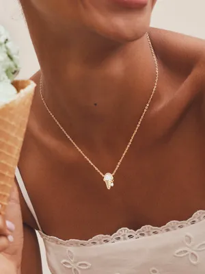 Kendra Scott Ice Cream Cone Short Pendant Necklace thumbnail 6
