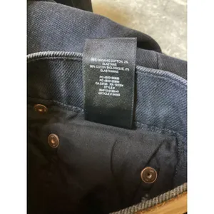 Denim Forum The Arlo High Rise Straight Jeans Black 28L Organic Cotton thumbnail 7