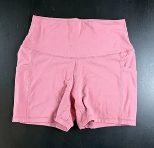 Amazon Athleisure Athletic Bike Shorts 3.5 inseam Pink Blush Mauve Size Medium thumbnail 1