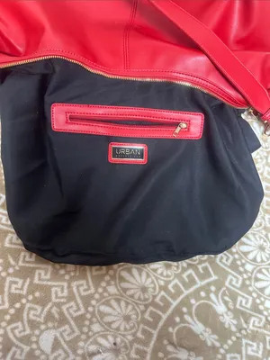 Urban Expression Red Studded Hobo Bag thumbnail 11