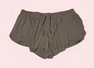 JoyLab Olive Green Layered Athletic Shorts thumbnail 1