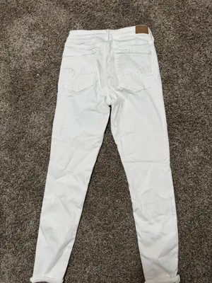 American Eagle High-Rise Jeggings White Next Level Stretch thumbnail 2