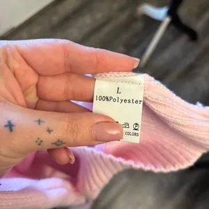 SheIn Pink Oversized Sweater thumbnail 3