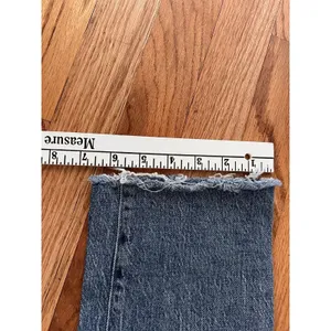 Madewell Jeans Womens 23 Blue The Perfect Vintage Crop Fray Hem Denim‎ Stretch thumbnail 7