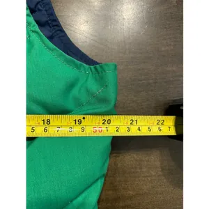 Vtg 80 Woolrich Woman Green Down Puffer Vest Chevron Quilted Western Medium Gorp thumbnail 6