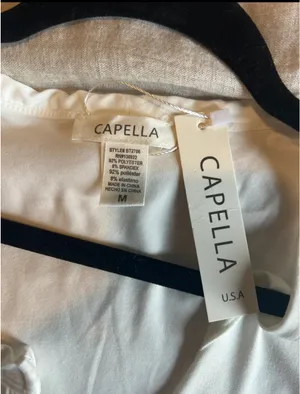 White bodysuit Size M thumbnail 4