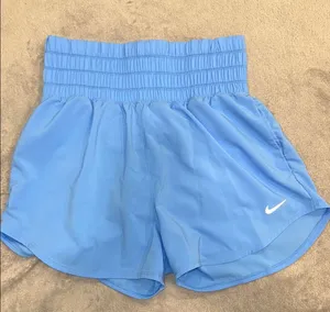 Nike Women's Blue Athletic Shorts thumbnail 1