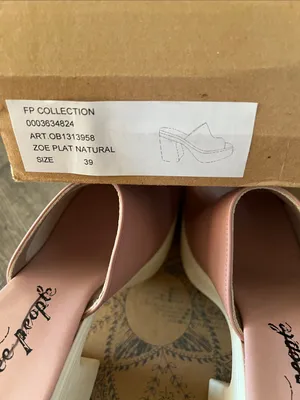 Free People Zoe Platform in Pink Size 39 EU thumbnail 6