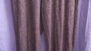 PINK Victoria's Secret loungewear sweat pants with pockets in purple size xs. thumbnail 3