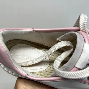 Coach Pink and White Leather Sneakers Never Wore (see photos) thumbnail 7