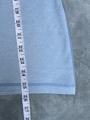 Lululemon Power Y Tank Heathered Blue Cast Women's yoga Pilates gym training thumbnail 7