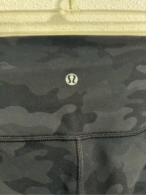 lululemon athletica Dark Gray Black Camo Leggings 4 thumbnail 5