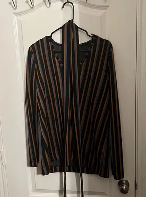 Striped Black and Brown Women's thumbnail 1