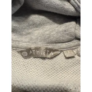 ATHLETA‎ Sweatshirt Cotton Blend Hoodie Grey Long Athleisure Workout Size Small thumbnail 12