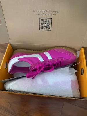 Gola hot pink and white sneakers thumbnail 4