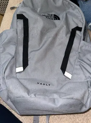 North Face grey back pack thumbnail 1