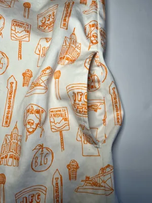NEW COLLEGE TOWN TOILES emily dress in University of Tennessee Print‎ sz Large thumbnail 6