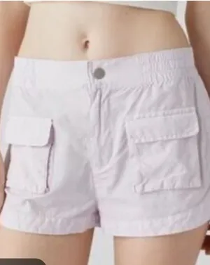 Urban Outfitters Pink Utility Pull On Shorts Women’s Small thumbnail 1