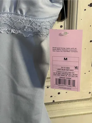 Wild Fable Light Blue Women's Lace-Trim Cami Top thumbnail 9