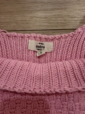 Entro Cute pink crochet tank top thumbnail 2