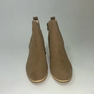 Women's Tan Ankle Boots Size 8 thumbnail 3