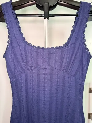Princess Polly Mini Dress Navy Blue 4 thumbnail 3