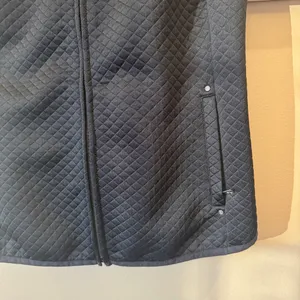 Lauren Ralph Lauren Women's M‎ Quilted Black Vest High collar Full Zip thumbnail 3